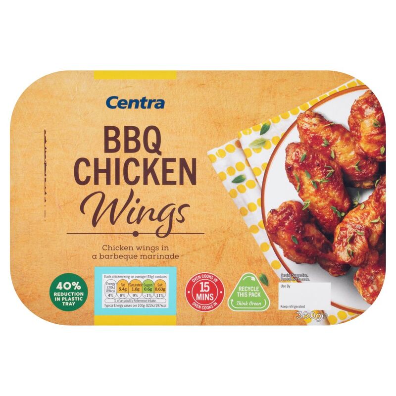 Centra BBQ Chicken Wings 360g