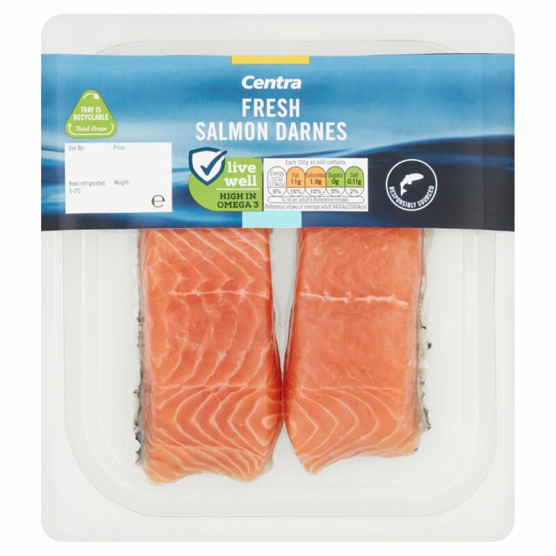 Centra Fresh Salmon Darnes 200g