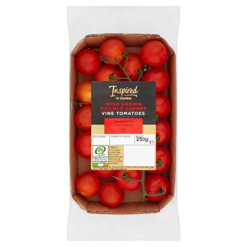 Inspired by Centra Irish Grown Piccolo Cherry Vine Tomatoes 250g