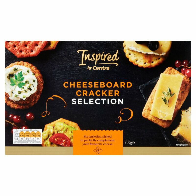 Inspired by Centra Cheeseboard Cracker Selection 250g