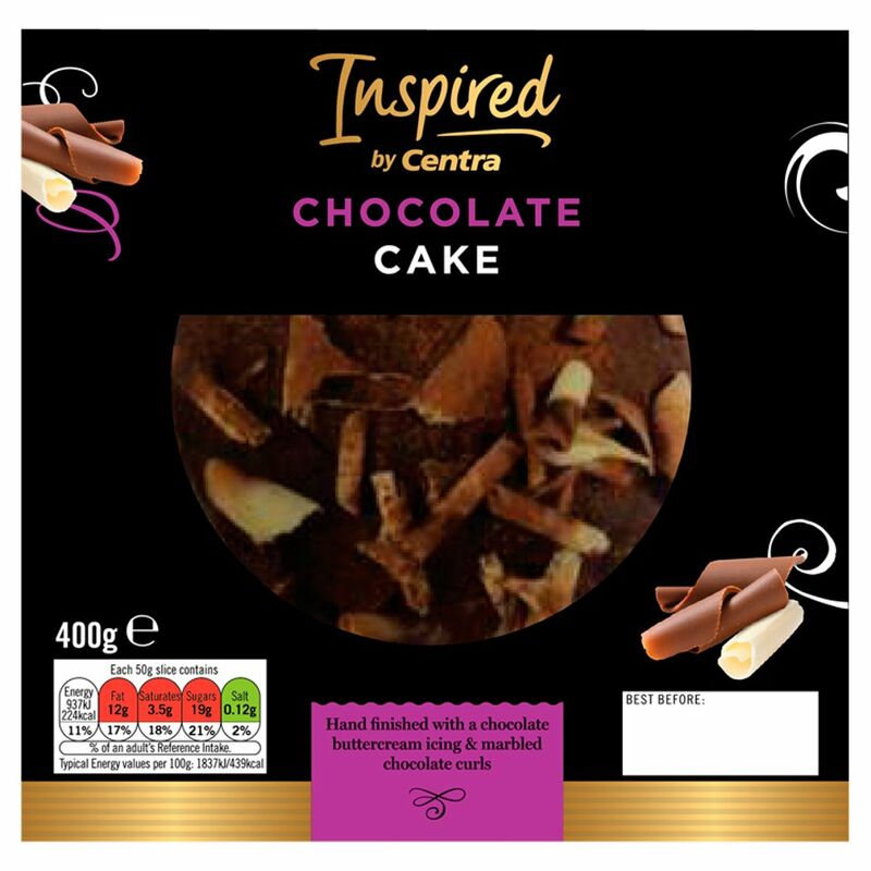 Inspired by Centra Chocolate Cake 400g