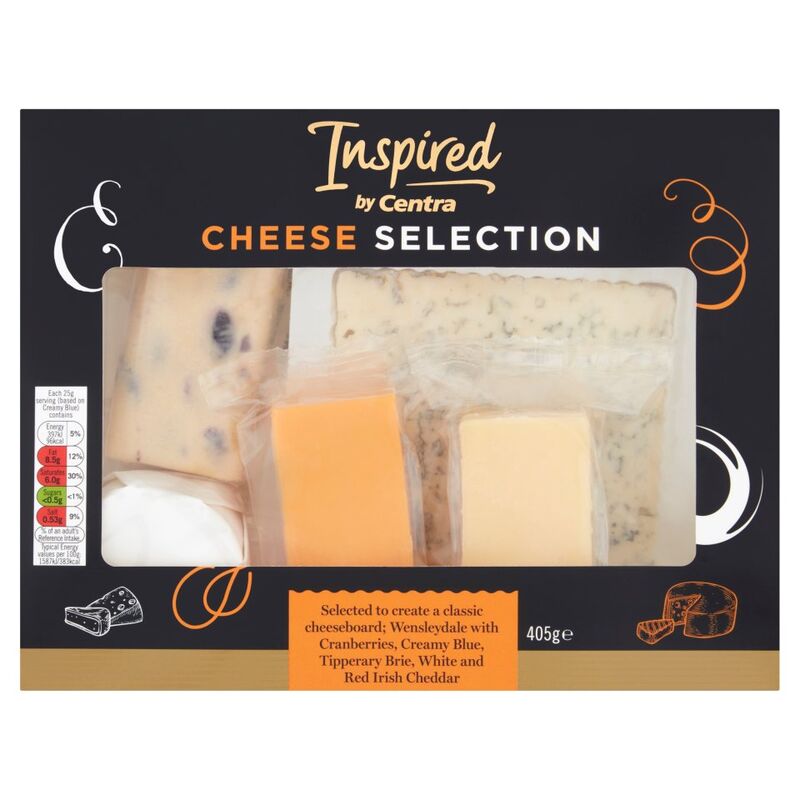 Inspired by Centra Cheese Selection 405g