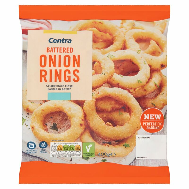 Centra Battered Onion Rings 400g