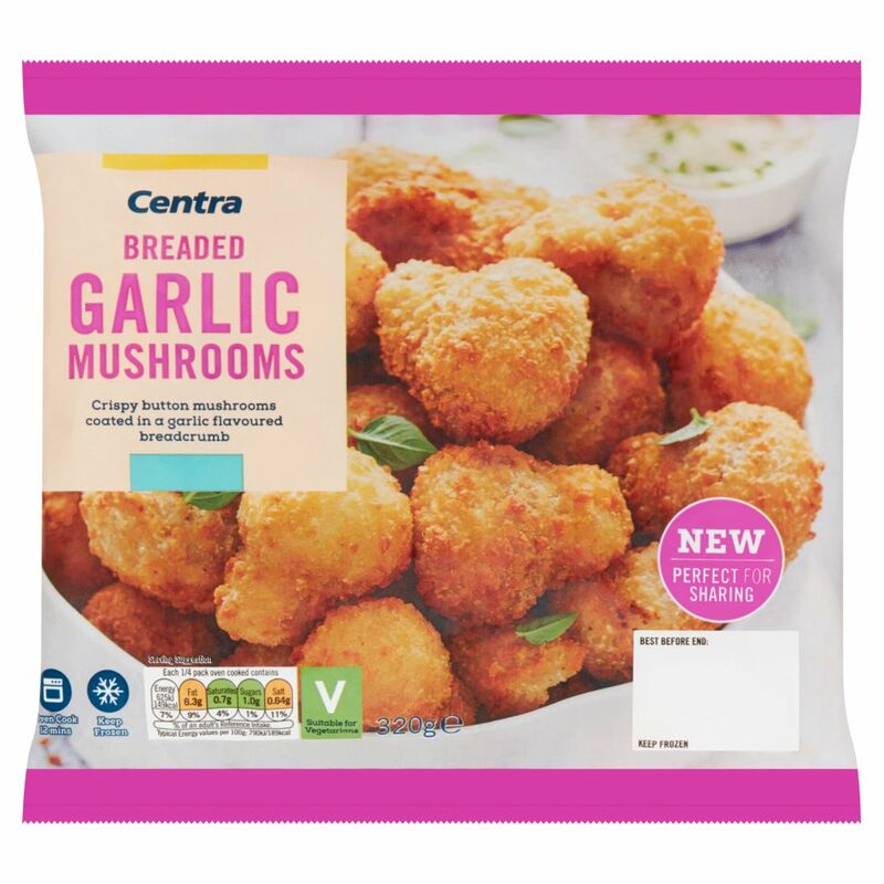 Centra Breaded Garlic Mushrooms 320g