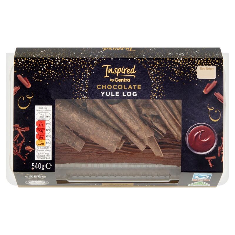 Inspired by Centra Chocolate Yule Log 540g