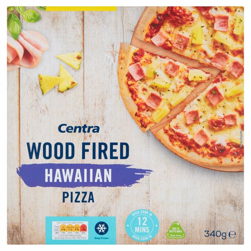 Centra Wood Fired Hawaiian Pizza 340g