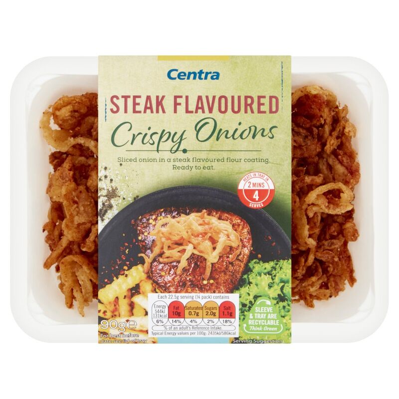 Centra Steak Flavoured Crispy Onions 90g