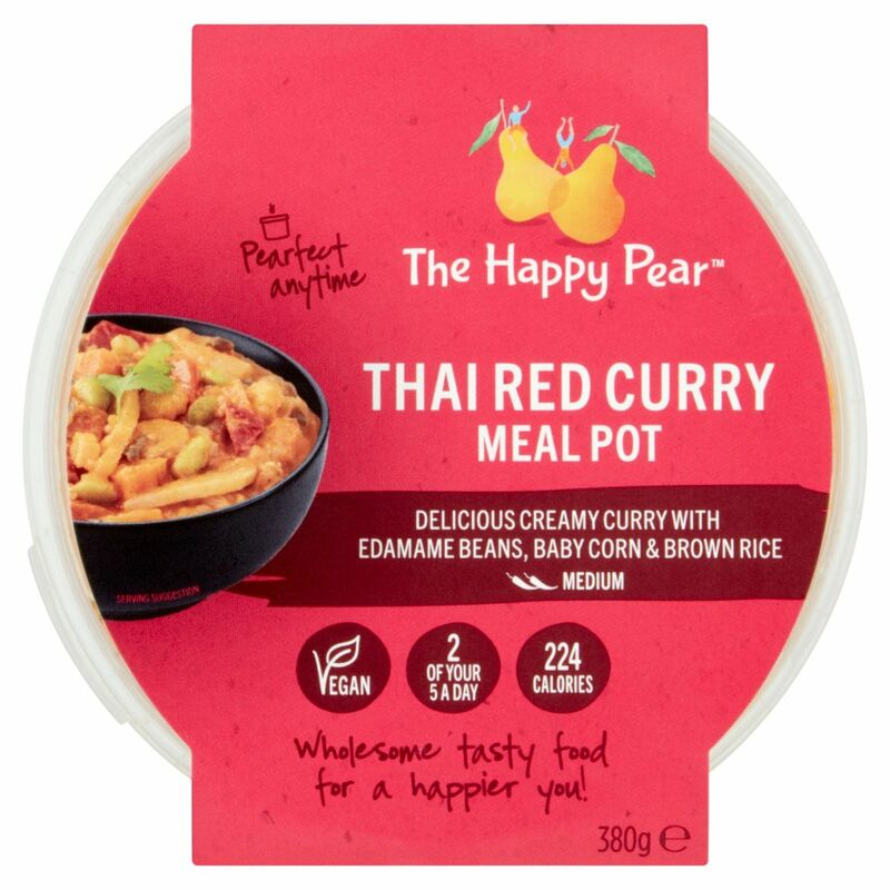 The Happy Pear Thai Red Curry Meal Pot 380g