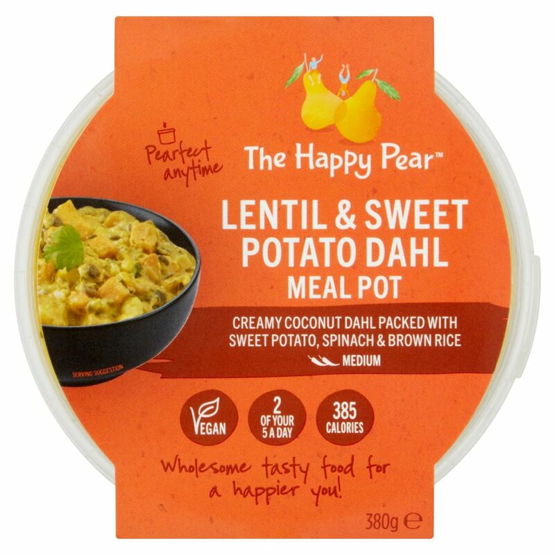 The Happy Pear Lentil & Sweet Potato Dahl Meal Pot 380g