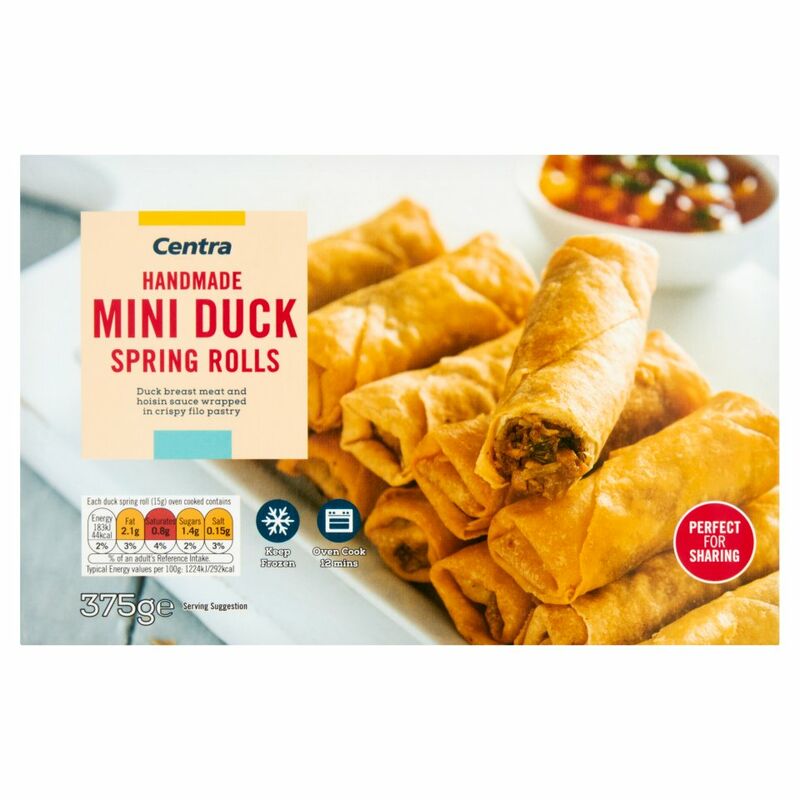 Centra Handmade Mini Duck Spring Rolls 375g