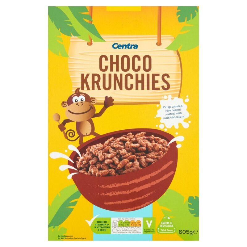 Centra Choco Krunchies 605g