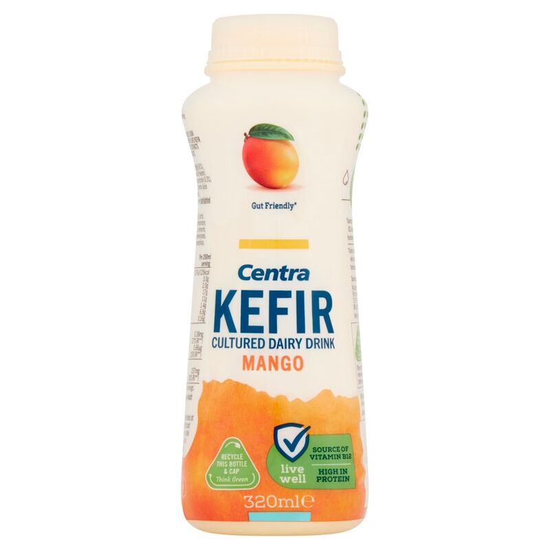 Centra Kefir Cultured Dairy Drink Mango 320ml