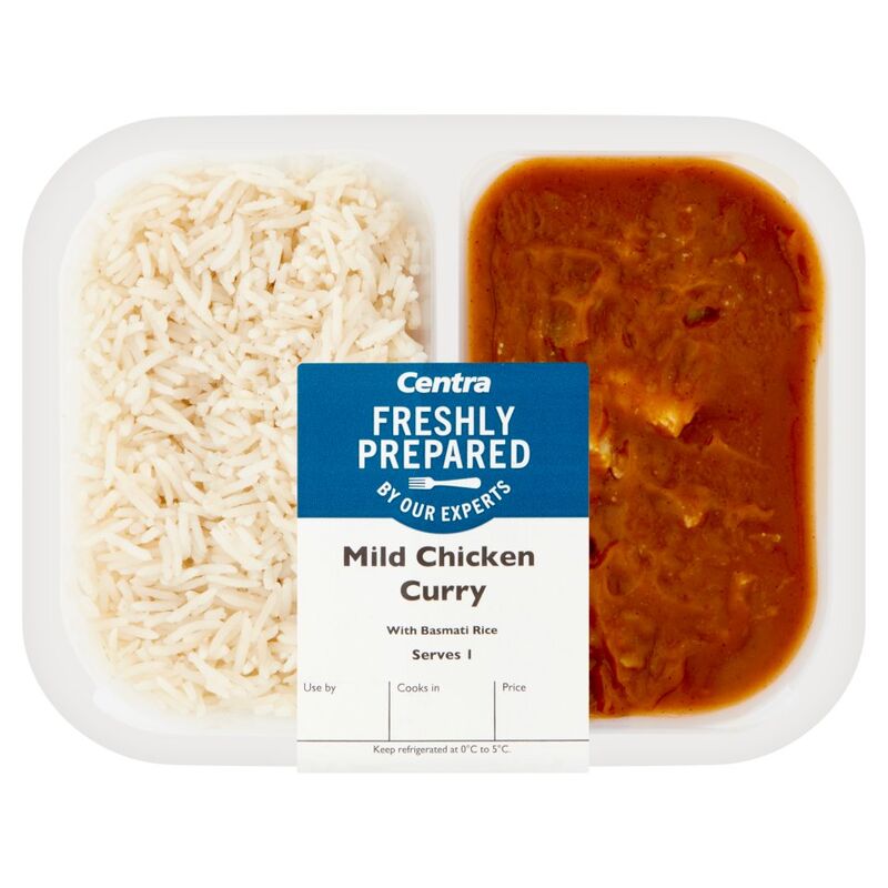 Centra Mild Chicken Curry with Basmati Rice 450g