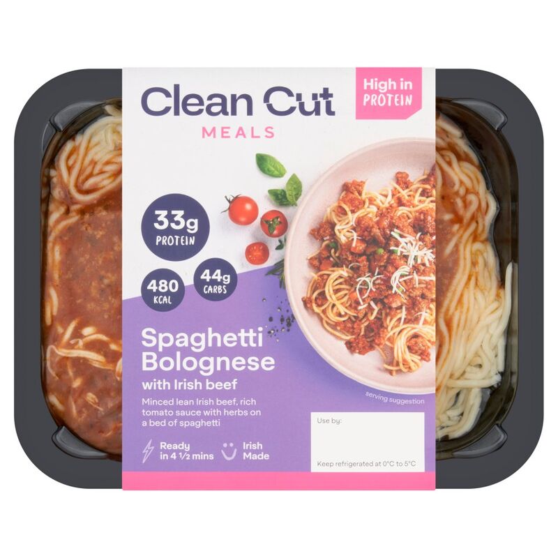 Clean Cut Meals Spaghetti Bolognese with Irish Beef 400g