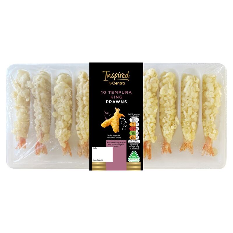Centra Inspired 10 Tempura King Prawns 180g