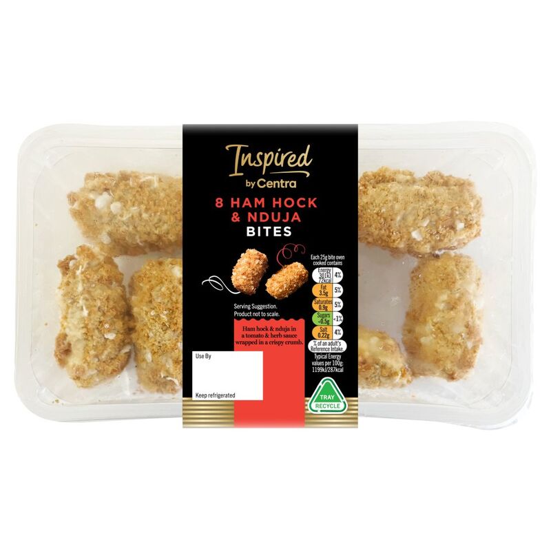 Centra Inspired 8 Ham Hock & Nduja Bites 200g