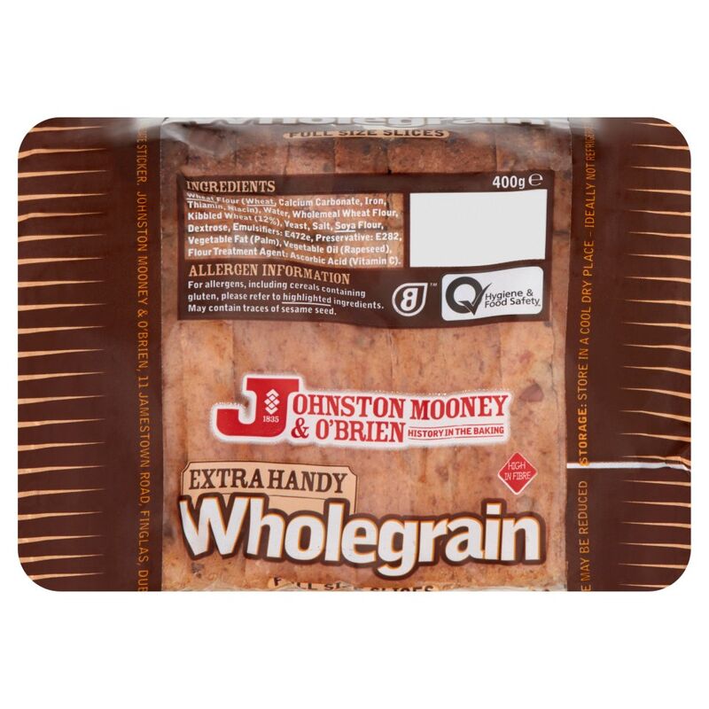 Johnston Mooney & O'Brien Extra Handy Wholegrain 400g