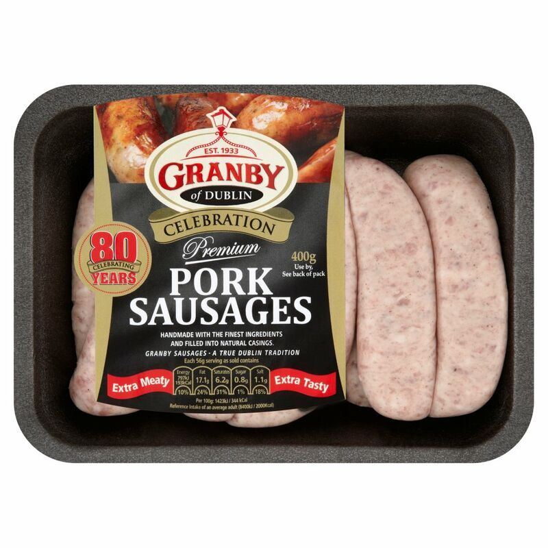 Granby Premium Pork Sausages 400g Granby Premium Pork Sausages 400g