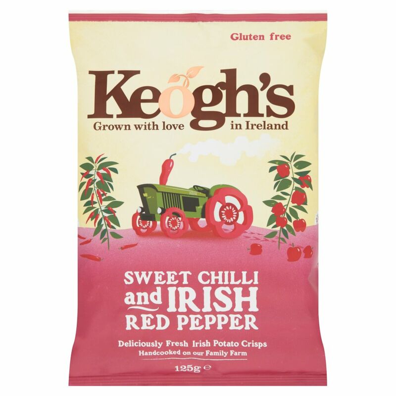 Keogh's Sweet Chilli and Irish Red Pepper 125g