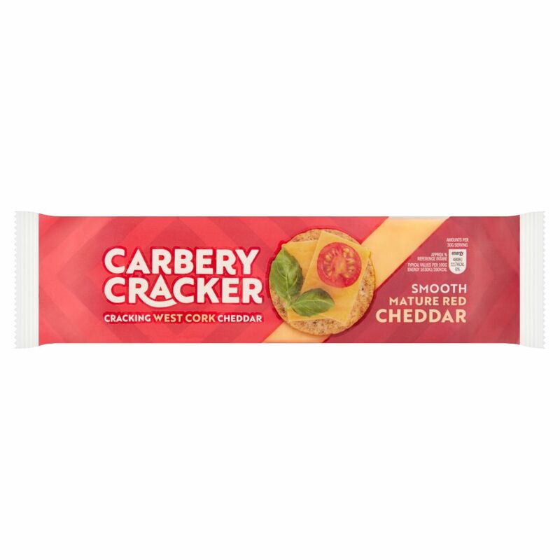 Carbery Cracker Smooth Mature Red Cheddar 200g