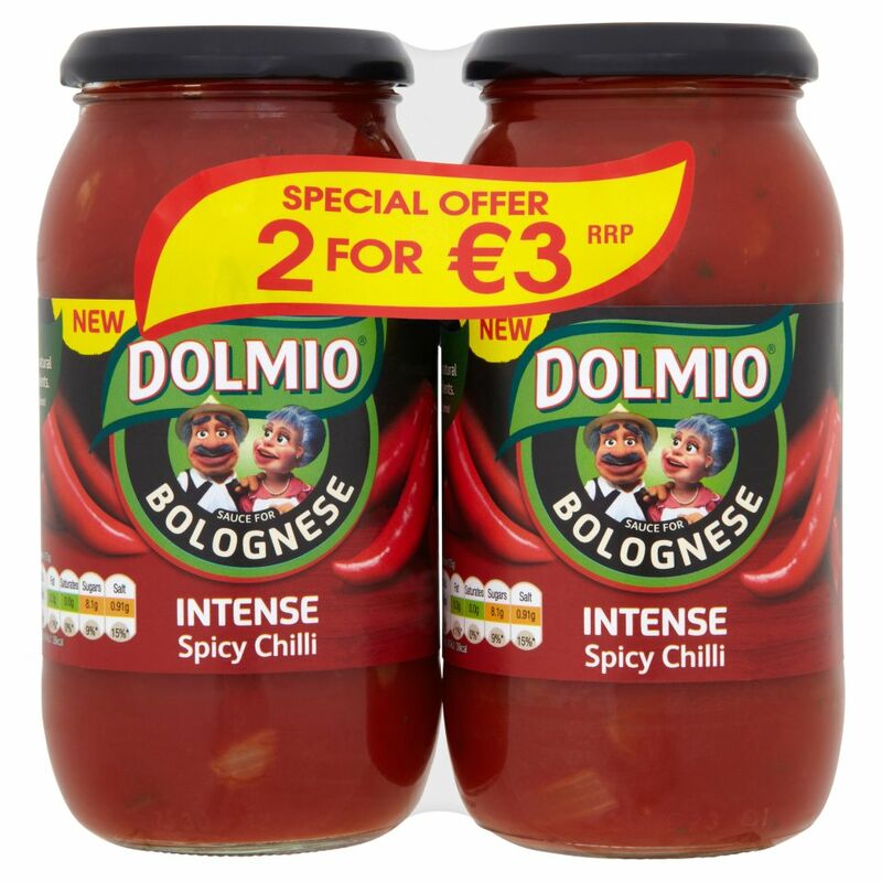 DOLMIO® Sauce for Bolognese Intense Spicy Chilli 500g