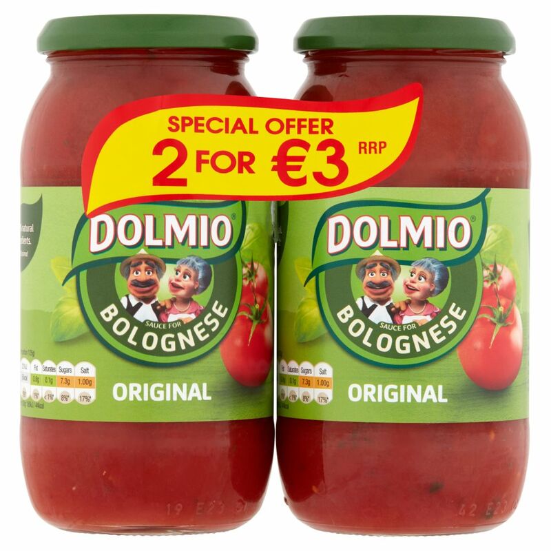 DOLMIO® Sauce for Bolognese Original 2 x 500g DOLMIO® Sauce for Bolognese Original 2 x 500g