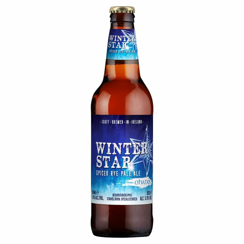 O'Hara's Winter Star Spiced Rye Pale Ale 500ml