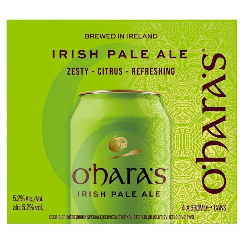 O'Hara's Irish Pale Ale 4 x 330ml