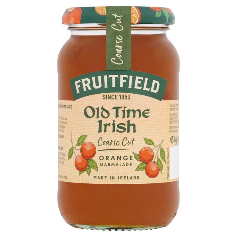 Fruitfield Old Time Irish Course Cut Orange Marmalade 454g