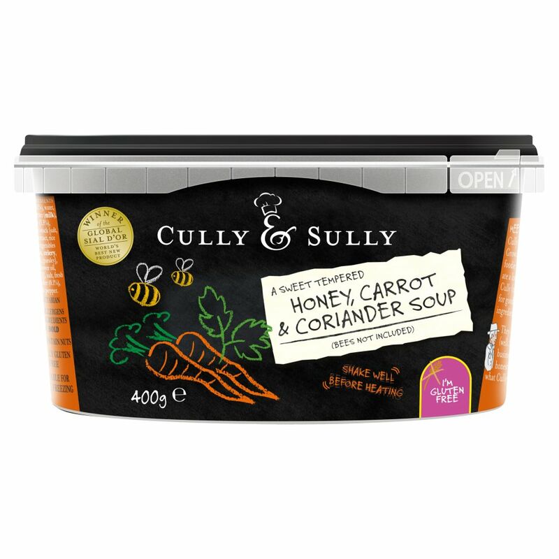 Cully & Sully Honey, Carrot & Coriander Soup 400g