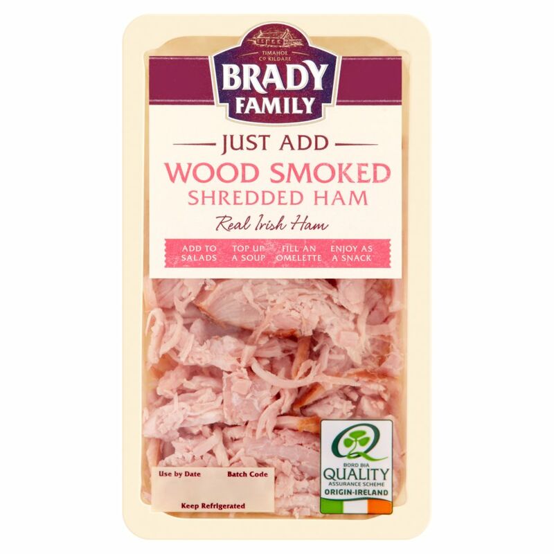 Brady Family Just Add Wood Smoked Shredded Ham 100g