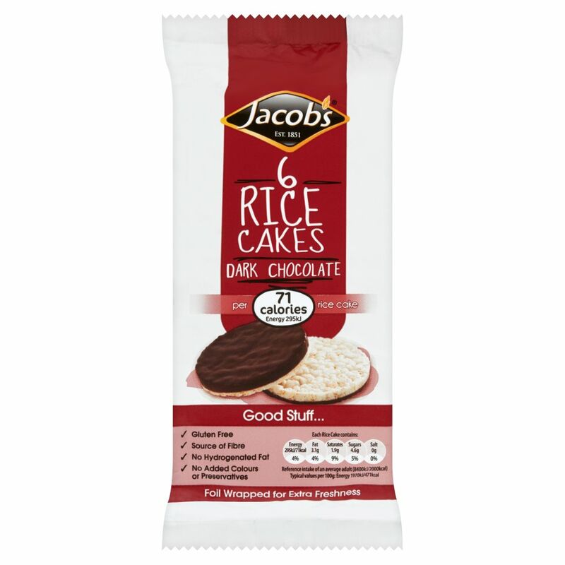 Jacob's Rice Cakes Dark Chocolate 90g - Centra