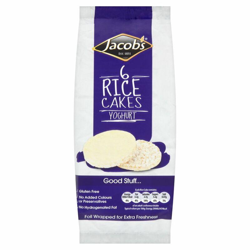 Jacob's 6 Rice Cakes Yoghurt 90g