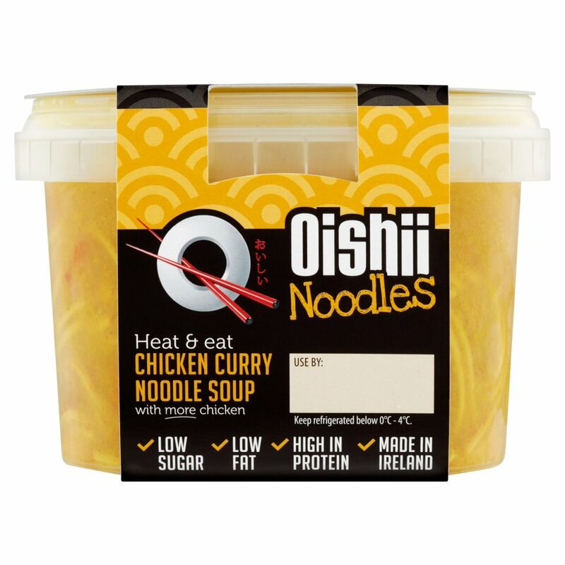 Oishii Noodles Chicken Curry Noodle Soup 400g Oishii Noodles Chicken Curry Noodle Soup 400g