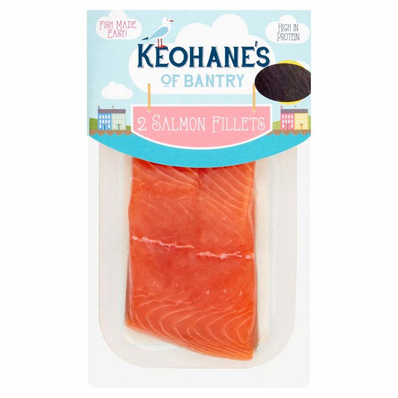 Keohane's of Bantry 2 Salmon Fillets 160g