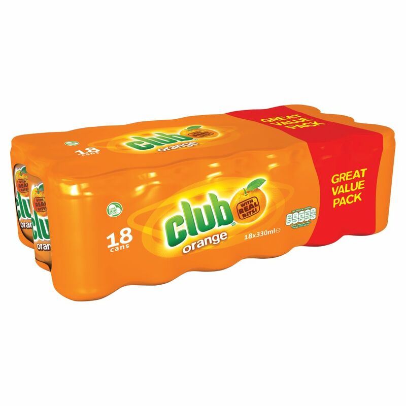Club Orange 18 x 330ml