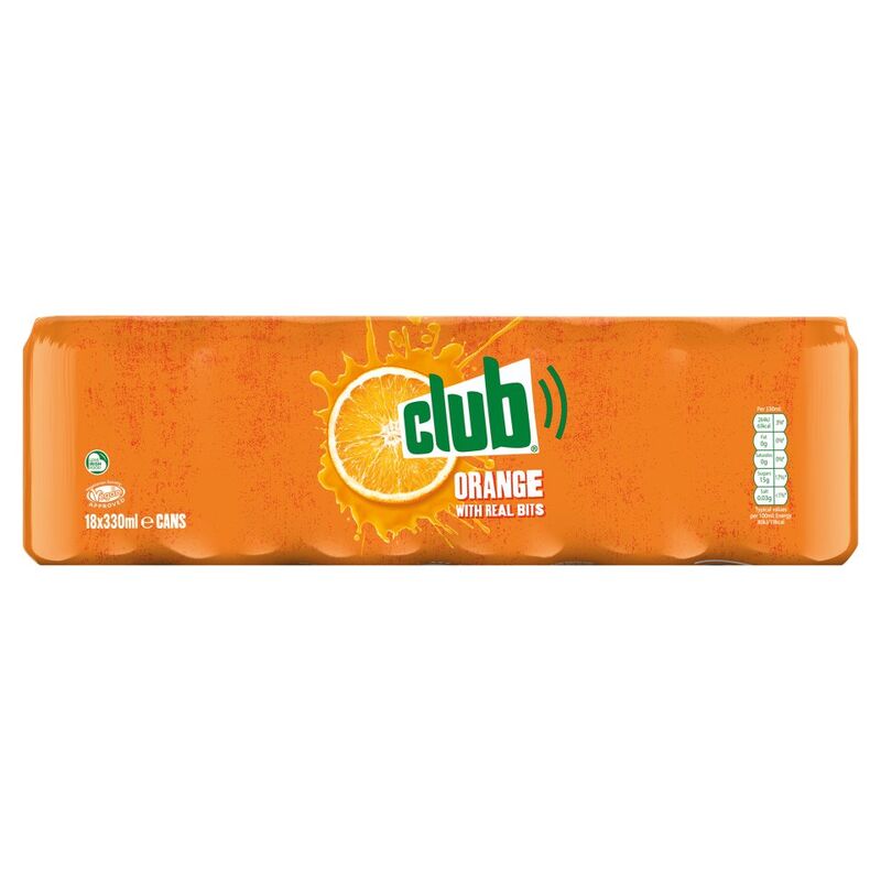 Club Orange 18 x 330ml