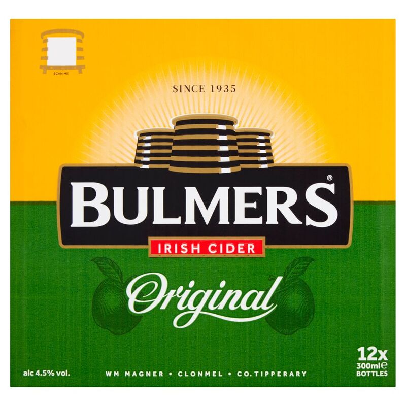 Bulmers Irish Cider Original 12 x 300ml