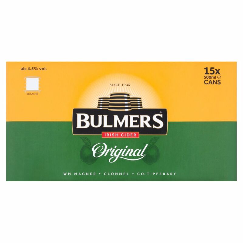Bulmers Irish Cider Original 15 x 500ml