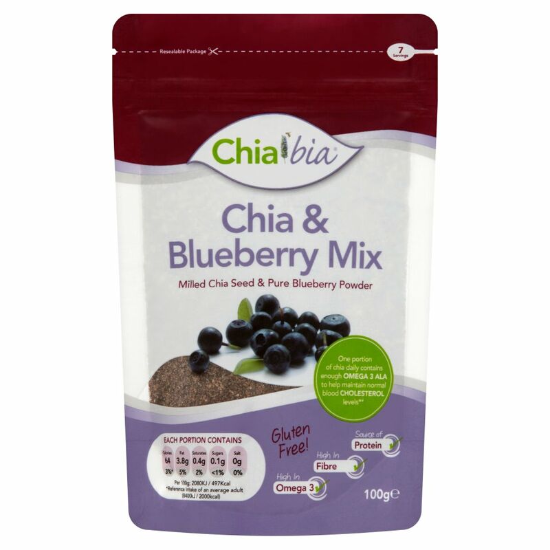 Chia Bia Chia & Blueberry Mix 100g Chia Bia Chia & Blueberry Mix 100g