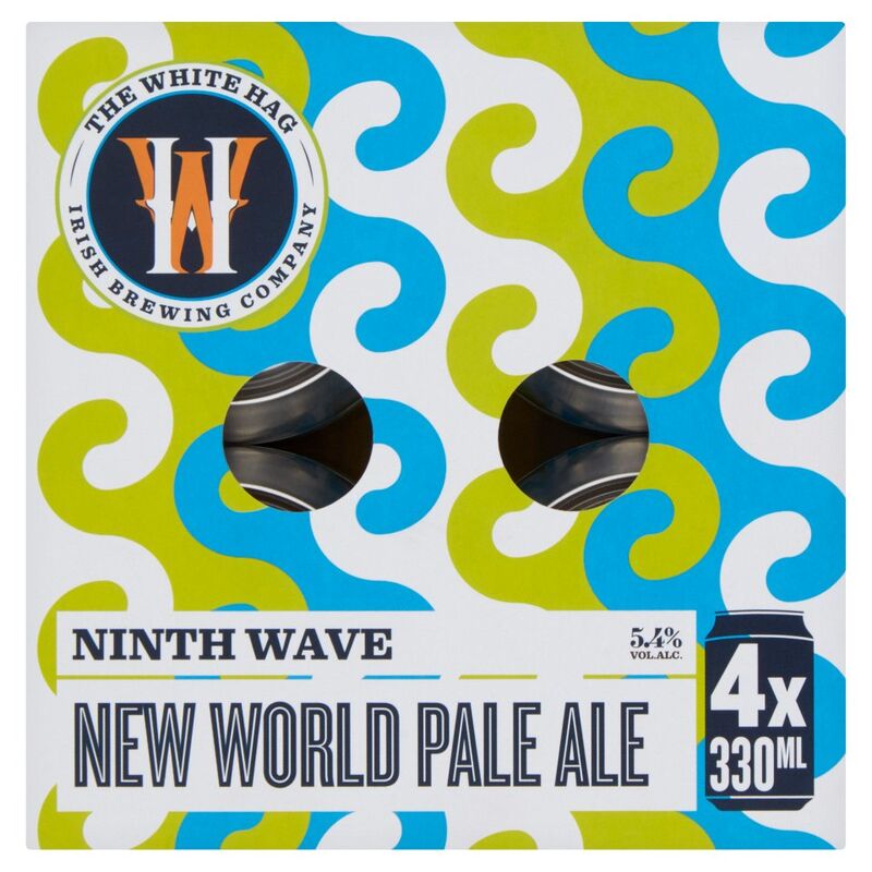 The White Hag Ninth Wave New World Pale Ale 4 x 330ml