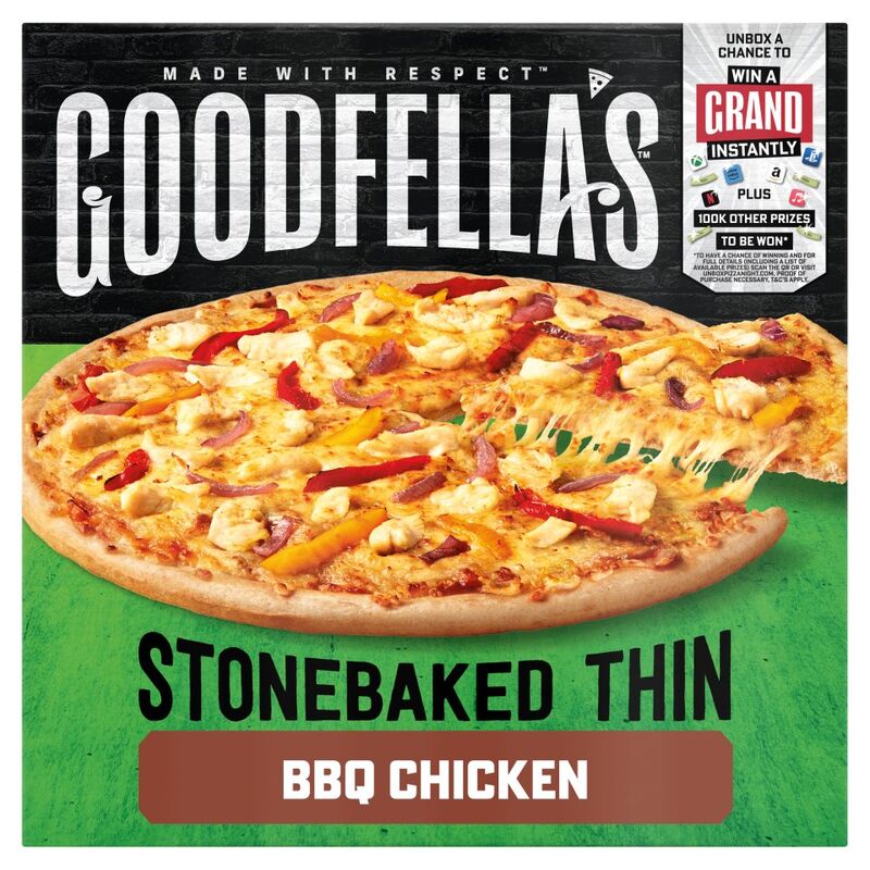 Goodfella's Stonebaked thin Barbeque Chicken 385g