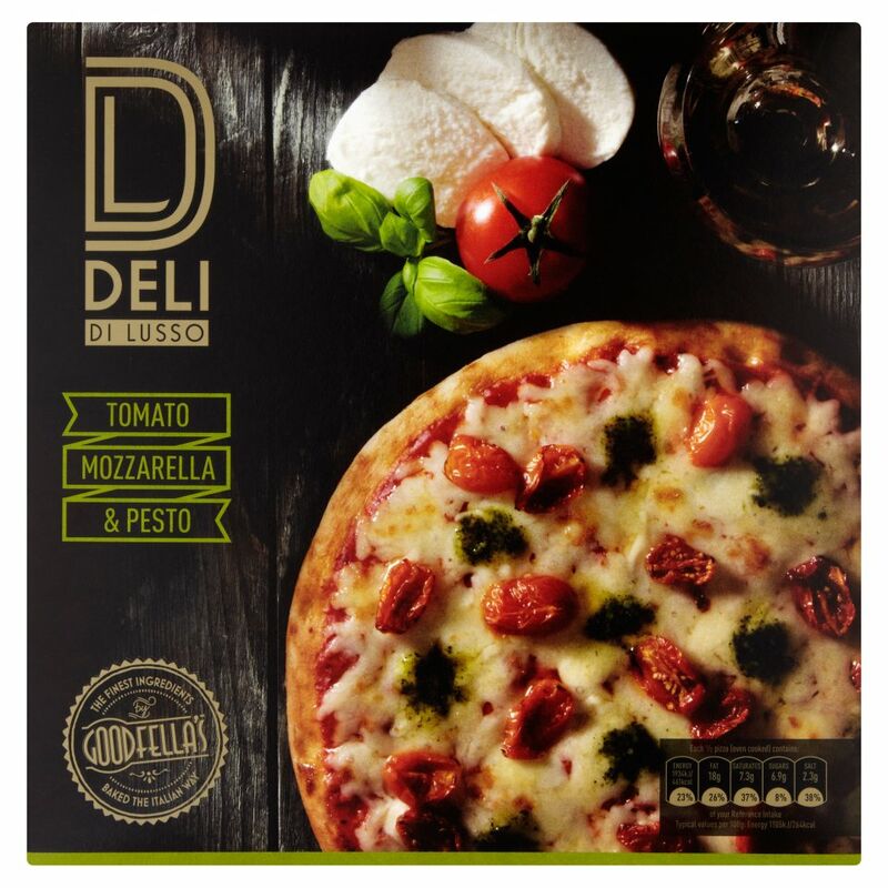 Goodfella's Deli Di Lusso Tomato, Mozzarella & Pesto 362g Goodfella's Deli Di Lusso Tomato, Mozzarella & Pesto 362g