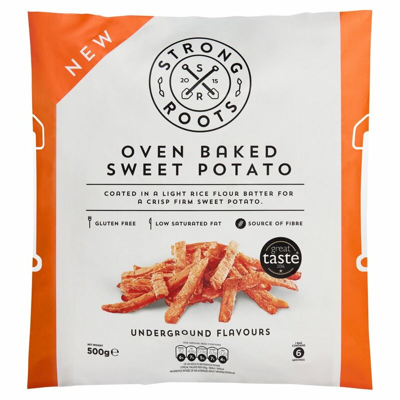 Strong Roots Oven Baked Sweet Potato 500g