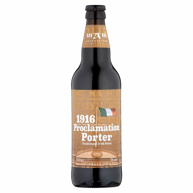 Arthurstown Brewing Co. Limited Edition 1916 Proclamation Porter Traditional Irish Stout 500ml
