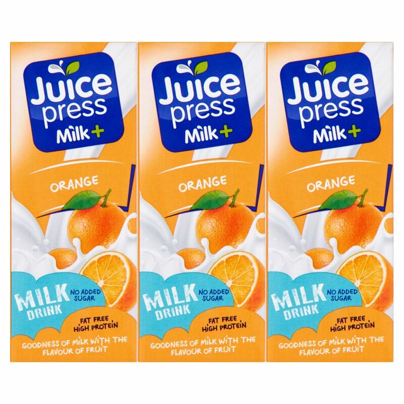 Juice Milk & Fruit 200ml Centra