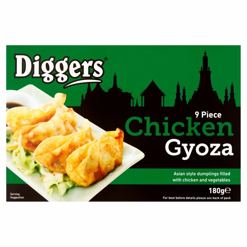 Diggers 9 Chicken Gyoza 180g