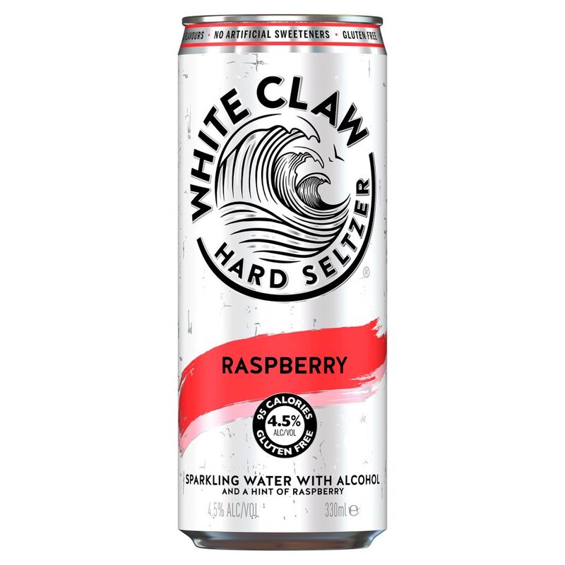 White Claw Hard Seltzer Raspberry 330ml