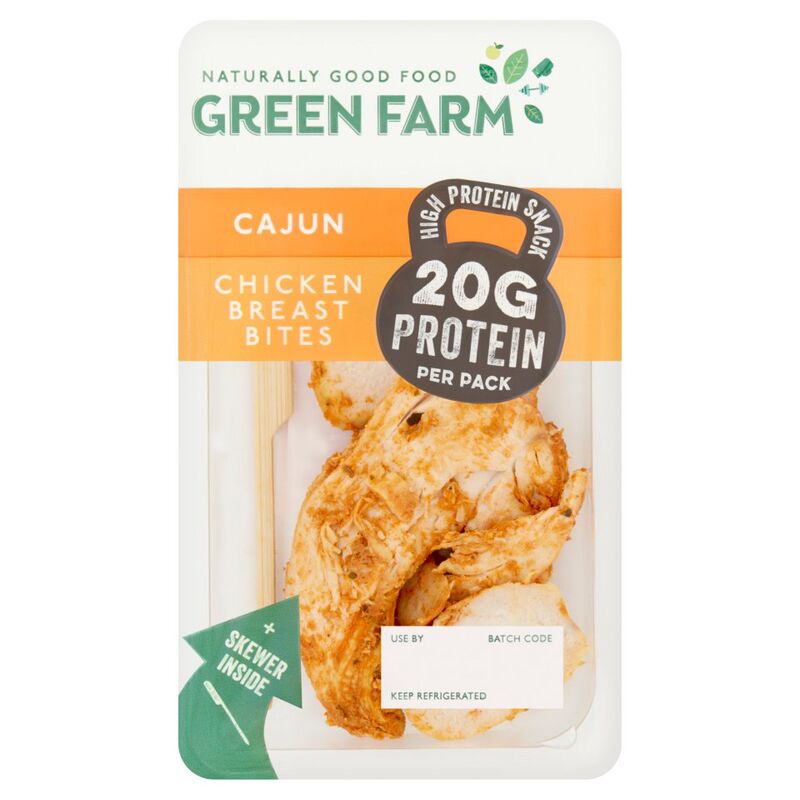 Green Farm Cajun Chicken Breast Bites 80g