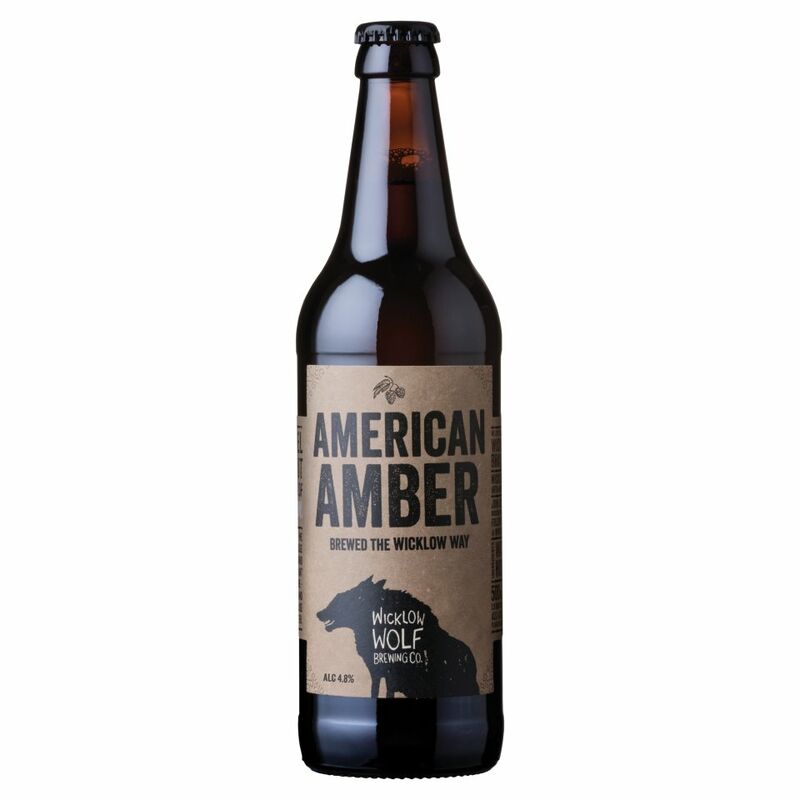Wicklow Wolf Brewing Co. American Amber 500ml Wicklow Wolf Brewing Co. American Amber 500ml
